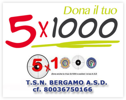 5x1000 al TSN Bergamo 5x1000 al TSN Bergamo