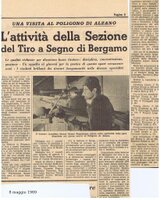 Inserto di giornale storico